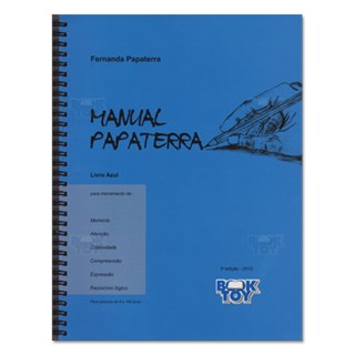 Livro - Manual Papaterra - Azul - Papaterra