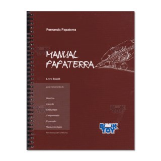 Livro - Manual Papaterra - Bordô - Papaterra