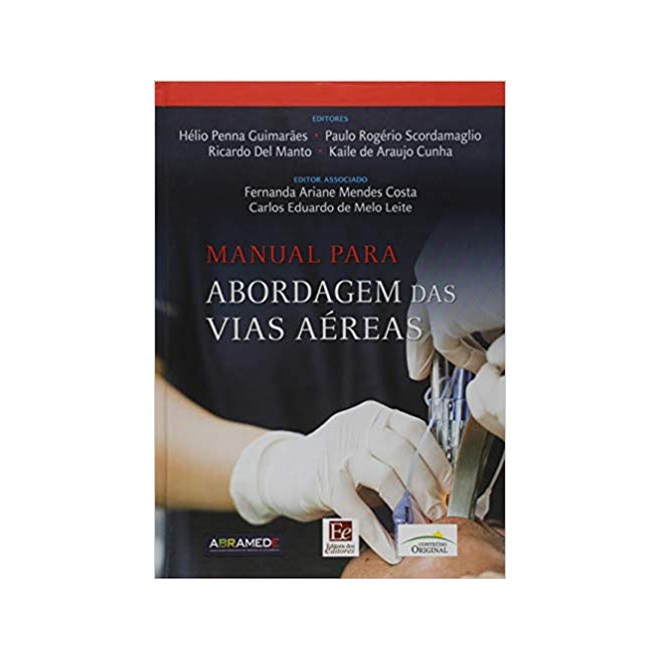 Livro - Manual para Abordagem das Vias Aereas - Guimaraes/scordamag