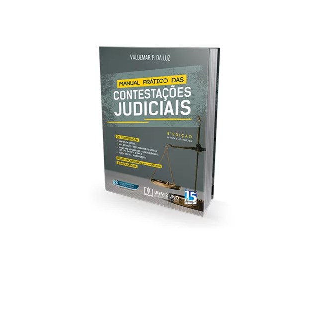 Livro - Manual Pratico das Contestacoes Judiciais 8  Edicao - Valdemar P. da Luz