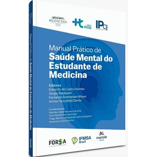 Livro - Manual Prático de Saúde Mental do Estudante de Medicina - 1ª Edição - Manole