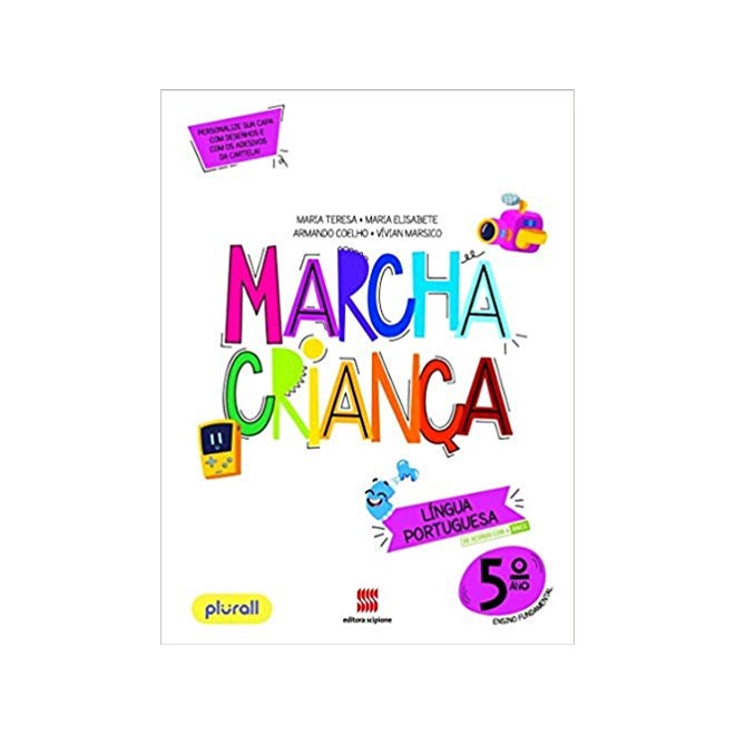 Livro - Marcha Crianca Lingua Portuguesa 5 ano - Teresa/elisabete/coe