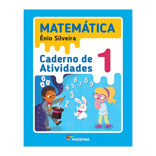 Livro - Matematica Caderno de Atividades 1 ano - Silveira