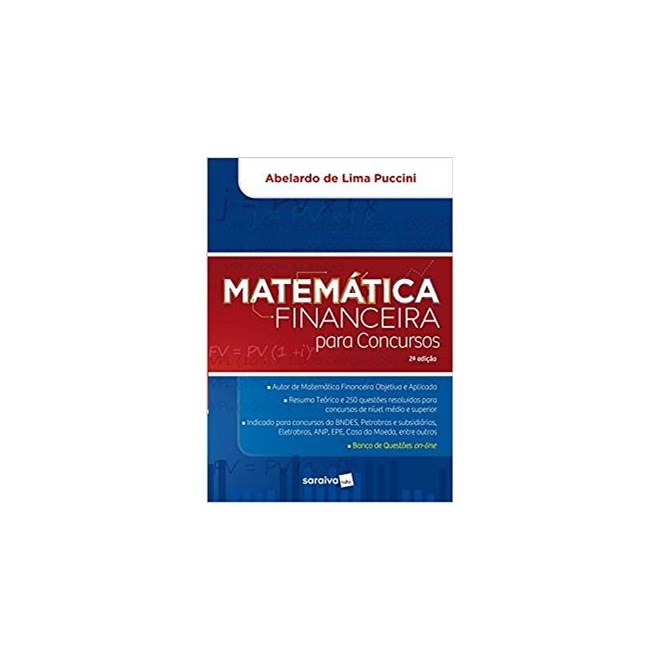 Livro - Matematica Financeira para Concursos - Puccini