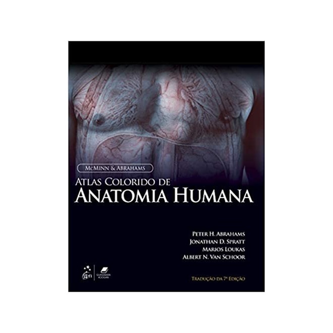 Livro McMinn Atlas Colorido de Anatomia Humana - Abrahams