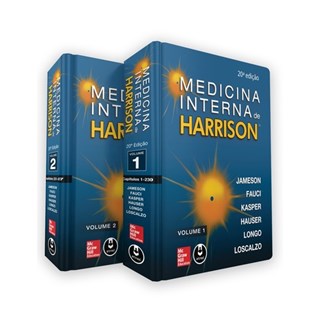 Livro - Medicina Interna - Harrison 2 Volumes - 20a Ed.2020 - Português