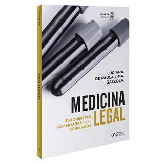 Livro Medicina Legal: Questões Comentadas para Concursos - Gazzola - Foco