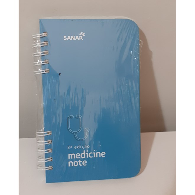 LANÇAMENTO: Sanar Note Medicamentos - Livro Técnico Sanar