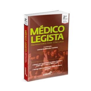 Livro Médico Legista: Preparatório Para Concursos - Cardoso