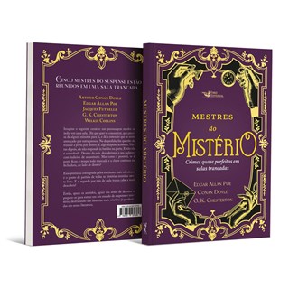 Livro - Mestre do Misterio -  Crimes Quase Perfeitos em Salas Trancadas - Poe/doyle/chesterton