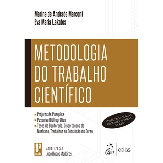 Livro - METODOLOGIA DO TRABALHO CIENTIFICO - MARCONI/LAKATOS