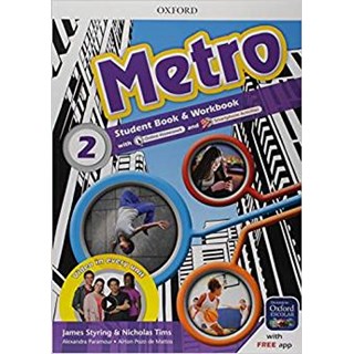 Livro Metro 2 Student Book e Workbook - Oxford