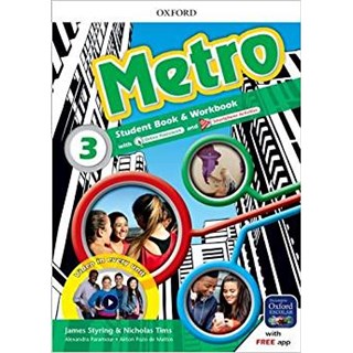 Livro - Metro Level 3 Student Book And Workbook Pack - Tims/styring