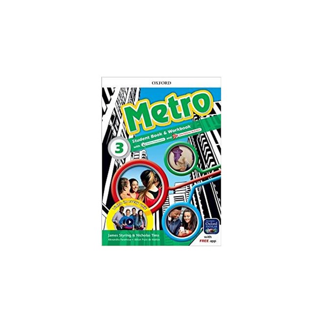 Livro - Metro Level 3 Student Book And Workbook Pack - Tims/styring