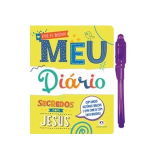 Livro - Meu diário - Segredos com Jesus - Ciranda Cultural 1º edição