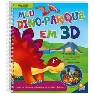 Livro - Meu Dino-parque em 3d - Col. Leia, Monte e Brinque! - Todolivro