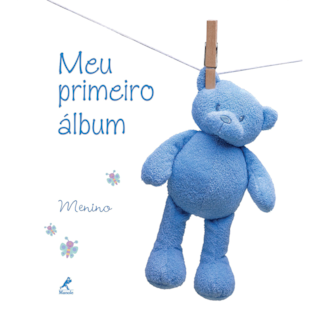 Livro Meu Primeiro Album Menino - Fabianis Livro Meu Primeiro Album Menino - Fabianis