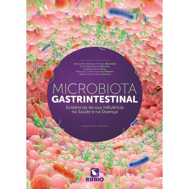 Livro Microbiota Gastrintestinal - Machado - Rúbio
