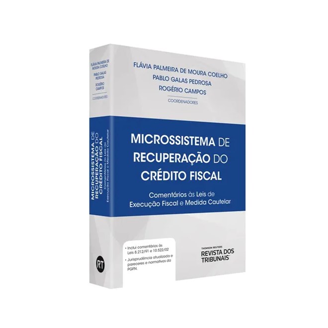 Livro - Microssistema de Recuperacao do Credito Fiscal - Campos/coelho/pedros