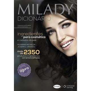 Livro Milady: Dicionário de Ingredientes Para Cosmética e Cuidados da Pele - Dinardo
