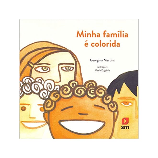 Livro - Minha Familia e Colorida - Martins