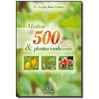 Livro - Minhas 500 Ervas e Plantas Medicinais - Santuario