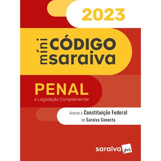 Livro Mini Código Saraiva Penal e Legislação Complementar 2023