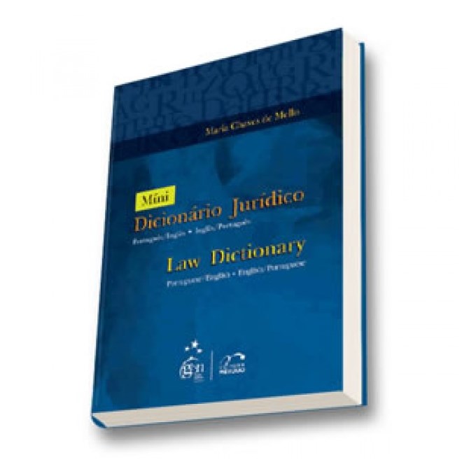 Livro - Mini Dicionario Juridico Portugues/ingles - Ingles/portugues - Mello