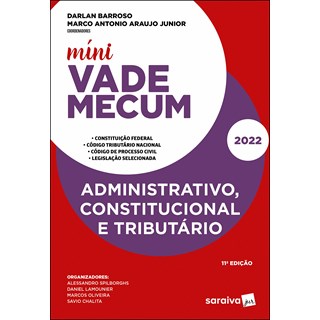 Livro Míni Vade Mecum Administrativo, Constitucional e Tributário - Barroso - Saraiva