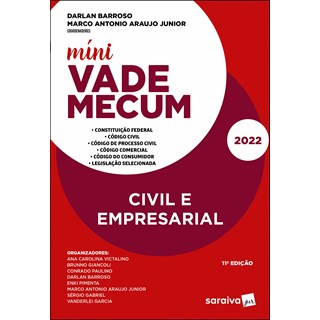 Livro Mini Vade Mecum Civil e Empresarial - Saraiva