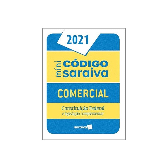 Livro - Minicodigo Comercial e Constituicao Federal - Editora Saraiva