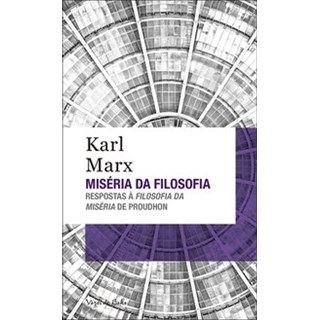 Livro - Miseria da Filosofia - Marx