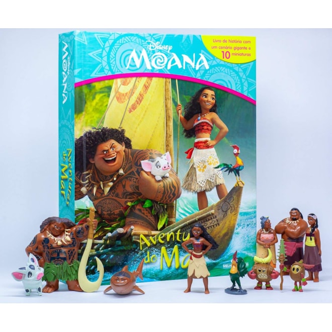 100 Páginas para Colorir Disney - Moana