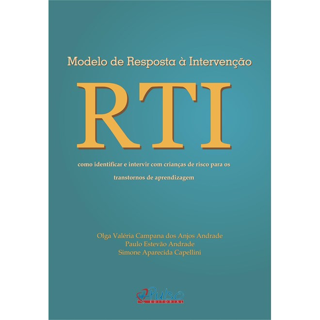 Livro Modelo de Resposta à Intervenção RTI - Andrade