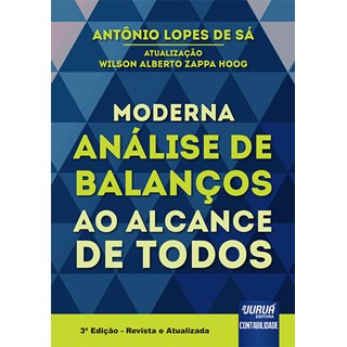 Livro - Moderna Análise de Balanços ao Alcance de Todos - Sá - Juruá