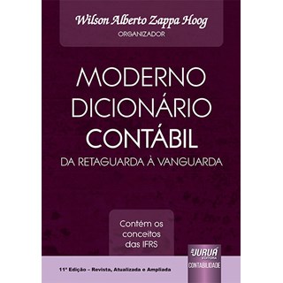 Livro - Moderno Dicionario Contabil da Retaguarda a Vanguarda - Hoog