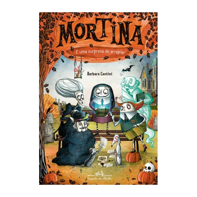 Livro - Mortina e Uma Surpresa de Arrepiar: Vol. 5 - Cantini,