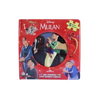 Livro - Mulan: Meu Primeiro Livro Quebra-cabecas - Disney