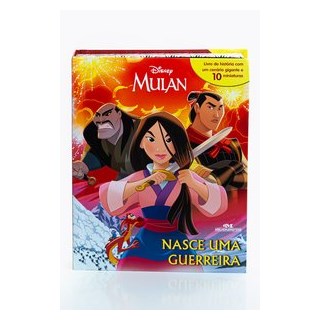 Livro - Mulan - Nasce Uma Guerreira - Disney