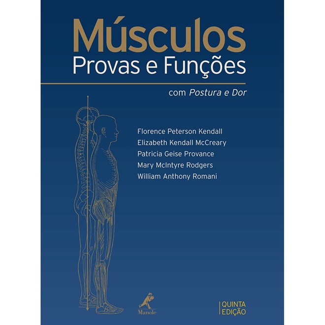 Livro Músculos Provas e Funções - Kendall - Manole