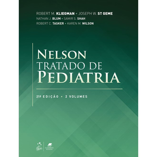 Livro Nelson Tratado de Pediatria - 2vls - Kliegman - Gen Guanabara