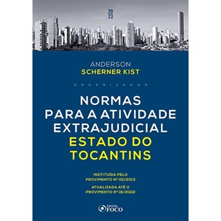 Livro - Normas para a Atividade Extrajudicial Estado de Tocantins - Kist