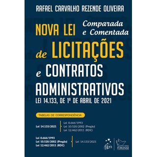 Livro - NOVA LEI DE LICITACOES E CONTRATOS ADMINISTRATIVOS - Oliveira