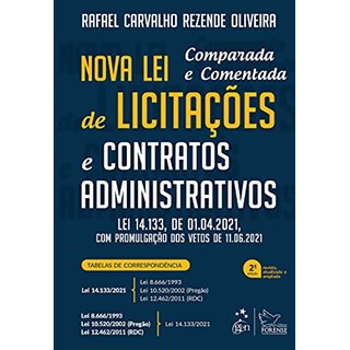 Livro Nova lei de Licitações e Contratos Administrativos - Oliveira - Forense