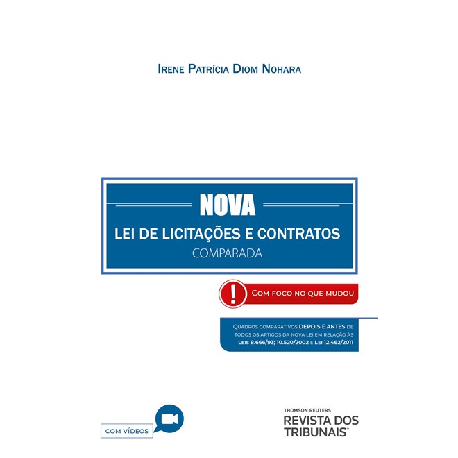 Livro - Nova Lei de Licitacoes e Contratos Comparada - Nohara