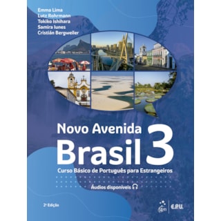 Livro - Novo Avenida Brasil 3: Curso Basico de Portugues para Estrangeiros - Lima/rohrmann/ishiha