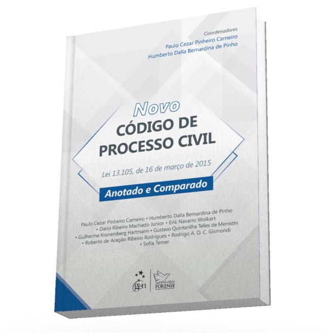 Livro - Novo Codigo De Processo Civil Anotado E Comentado - Lei N 13.105, De Marco - Carneiro/pinho