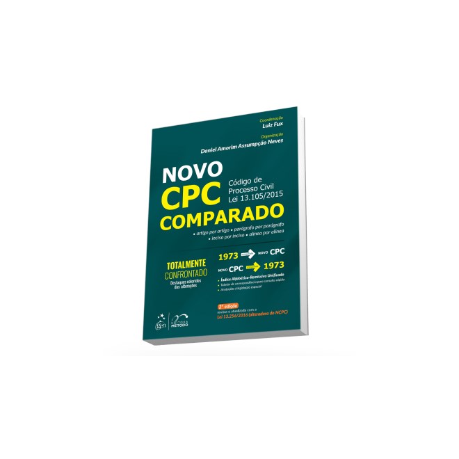 Livro - Novo Cpc - Comparado - Codigo de Processo Civil Lei 13.105/2015 - Neves