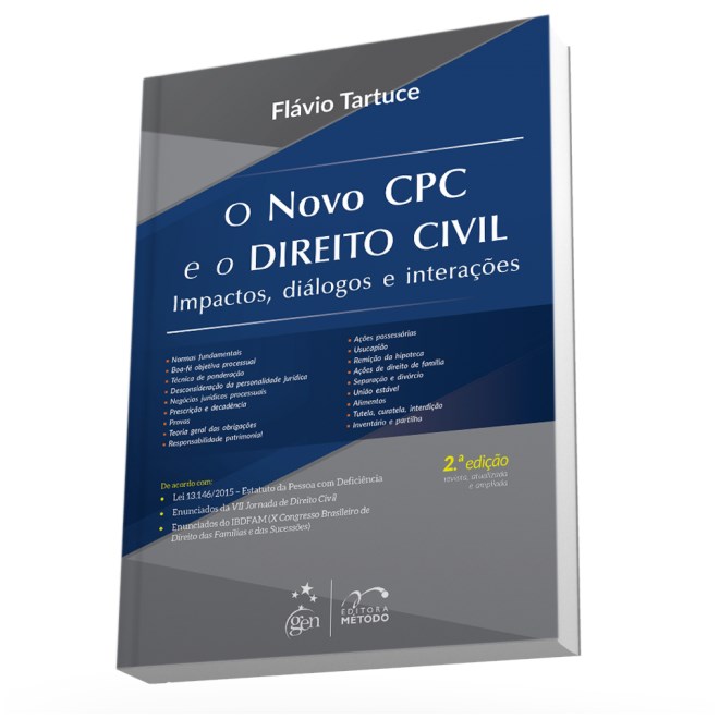 Livro - Novo Cpc e o Direito Civil, o - Impactos, Dialogos e Interacoes - Tartuce