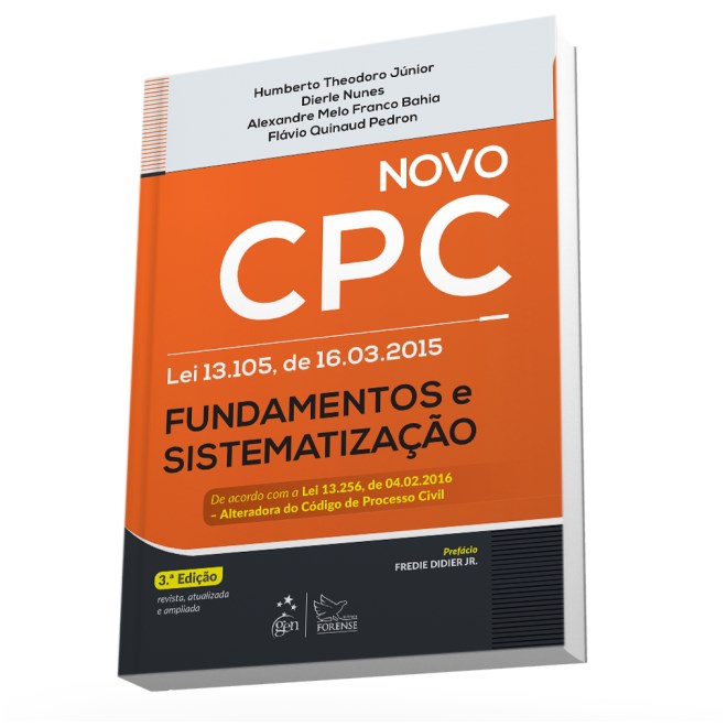 Livro - Novo Cpc - Fundamentos e Sistematizacao - Theodoro Junior/nune